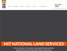 Tablet Screenshot of mitnational.com
